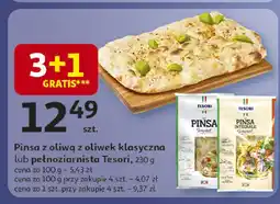 Auchan Pins z oliwą z oliwek klasyczna lub pełnoziarnista Tesori oferta