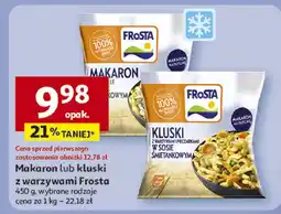 Auchan Makaron lub kluski z warzywami Frosta 450g oferta