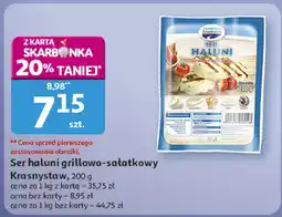 Auchan Ser halloumi grillowo-sałatkowy Krasnystaw oferta