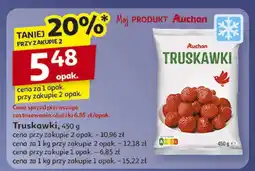 Auchan Truskawki 450g Auchan oferta