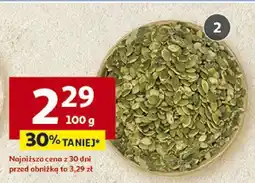 Auchan Pestki dyni 100g Auchan oferta