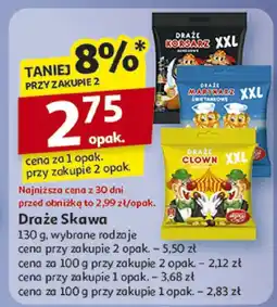 Auchan Draże Skawa 130g oferta