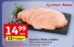 Auchan Szynele z fileta z indyka 400g Auchan oferta