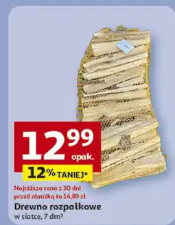 Auchan Drewno rozpałkowe Auchan oferta