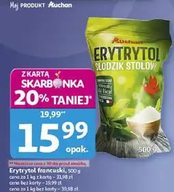 Auchan Erytrol francuski 500g Auchan oferta