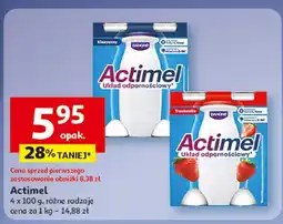 Auchan Actimel Danone oferta