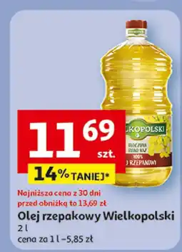 Auchan Olej rzepakowy Wielkopolski oferta