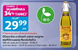 Auchan Oliwa bio z oliwek extra vergine niefiltrowana Rustichello oferta