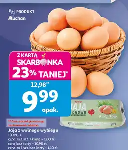 Auchan Jaja z wolnego wybiegu Auchan oferta