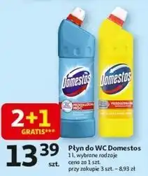 Auchan Płyn do WC Dmestos oferta