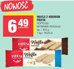 Spar Wafle z kremem fiesta topfood oferta
