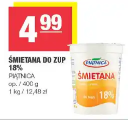 Spar Śmietana do zup piątnica oferta