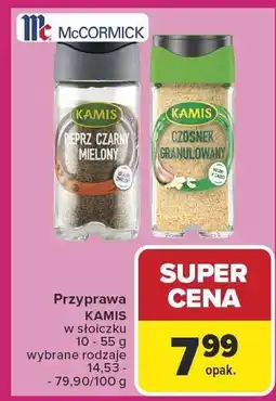 Carrefour Market Przyprawa w słoiczku Kamis oferta