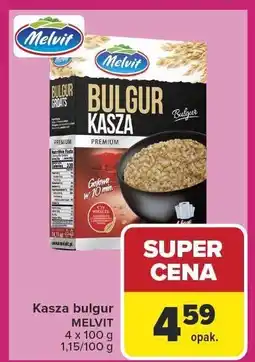 Carrefour Market Kasza bulgur 4x100g Melvit oferta