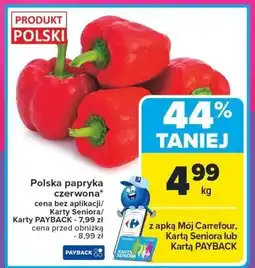 Carrefour Market Papryka czerwona Carrefour Market oferta