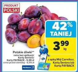 Carrefour Market Śliwki polskie Carrefour Market oferta