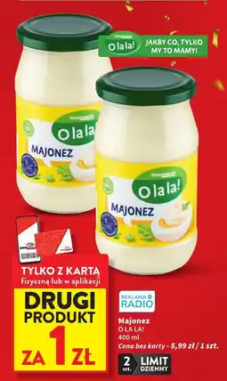 Intermarche Majonez O La La! 400 ml oferta