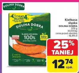 Carrefour Market Kiełbasa śląska 375g Dolina Dobra oferta