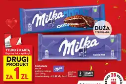 Intermarche Czekolada Milka wybrane rodzaje 250-300 g oferta