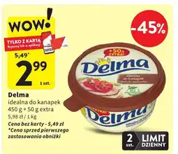 Intermarche Delma do kanapek 450 g + 50 g extra oferta