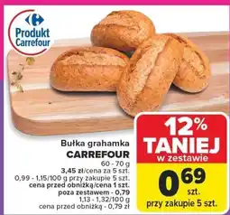 Carrefour Bułka grahamka Carrefour oferta