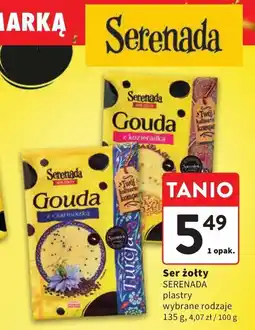 Intermarche Ser żółty SERENADA plastry oferta