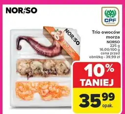 Carrefour Trio owoców morza 225g Norso oferta