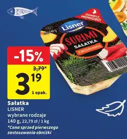Intermarche Sałatka LISNER oferta