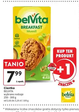 Intermarche Ciastka BelVita wybrane rodzaje 250-300g oferta