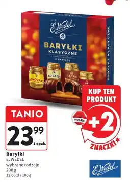 Intermarche Baryłki E. Wedel wybrane rodzaje 200g oferta