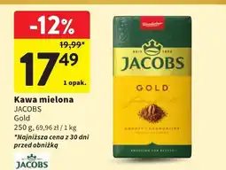 Intermarche Kawa mielona Jacobs Gold 250g oferta