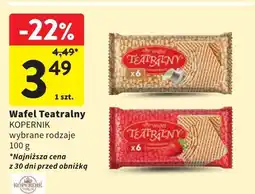 Intermarche Wafel Teatralny Kopernik 100g oferta