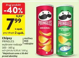 Intermarche Chipsy PRINGLES oferta