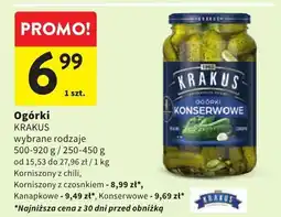 Intermarche Ogórki KRAKUS oferta