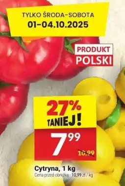 Twój Market Cytryna, 1 kg Twój Market oferta