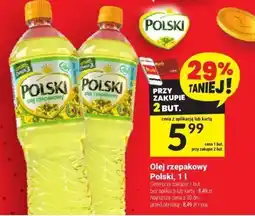 Twój Market Olej rzepakowy Polski, 1 l oferta