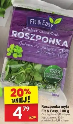 Twój Market Roszponka myta Fit & Easy, 100 g oferta