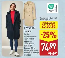 ALDI Trencz Up2Fashion oferta