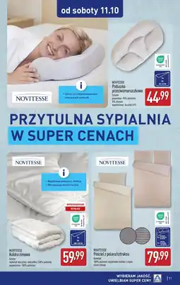 ALDI Poduszka Novitesse oferta