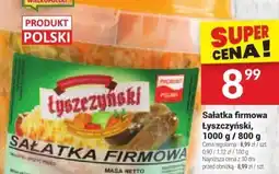 Twój Market Sałatka firmowa Łyżeczynski, 1000 g / 800 g oferta