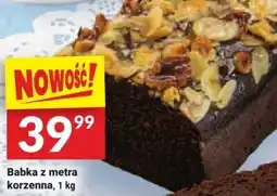 Twój Market Babka z metra korzenna, 1 kg Białecki Cukiernia oferta