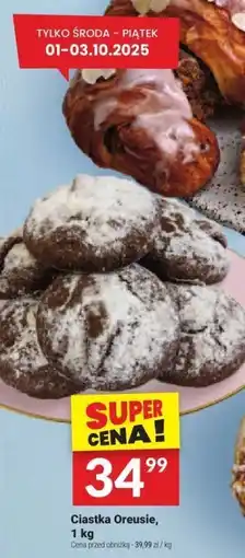 Twój Market Ciastka Oreusie, 1 kg Białecki Cukiernia oferta