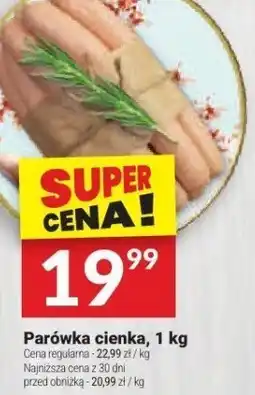 Twój Market Parówka cienka, 1 kg Białecki Wędzarnia oferta