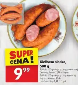Twój Market Kiełbasa śląska, 500 g Białecki Wędzarnia oferta