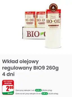 Dino Wkład olejowy regulowany BIO9 260g 4 dni oferta