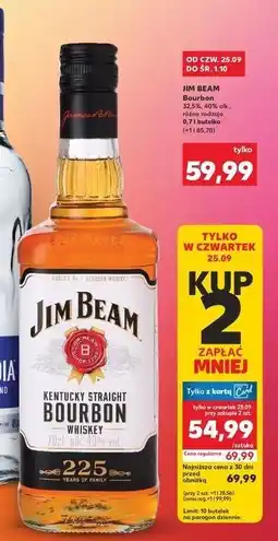 Kaufland Bourbon Jim Beam White Label oferta