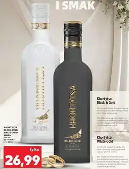 Kaufland Wódka Khortytsa White & Gold oferta