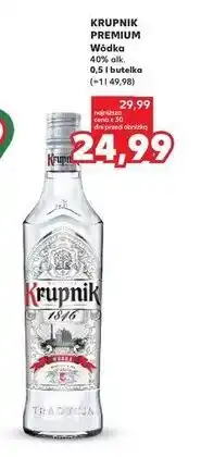 Kaufland Wódka Krupnik Premium oferta