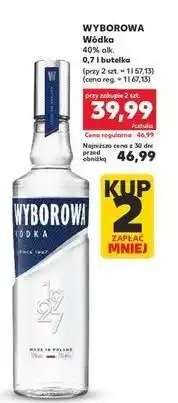 Kaufland Wódka Wyborowa Vodka oferta