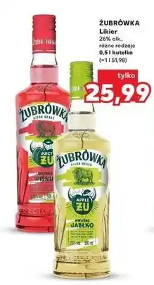 Kaufland Wódka Żubrówka Kwaśne Jabłko oferta